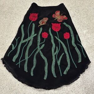 Vintage Embroidered Skirt